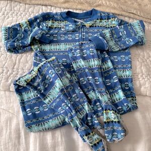 Fair isle footie pjs from Carter’s size 5T